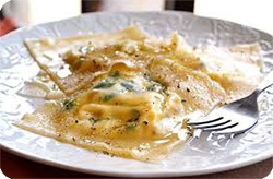 Ginger Shrimp Wonton Raviolis