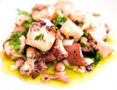 Mediterranean Octopus Salad
